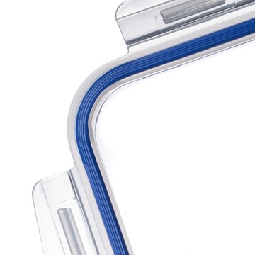 НАБОР ПИЩЕВЫХ КОНТЕЙНЕРОВ, СТЕКЛЯННАЯ КРЫШКА, КВАДРАТНАЯ КОРОБКА, 3 шт.