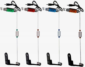 4 водонепроницаемых светодиодных сигнала + 4 вешалки SWINGER
