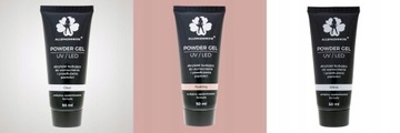 DUŻY budujący Akrylożel Powder Gel 30ml PĘDZELEK