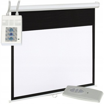EKRAN PROJEKCYJNY 120'' 265x150 ELEKTRYCZNY +PILOT
