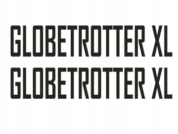 Naklejki VOLVO Globetrotter XL na bok globu