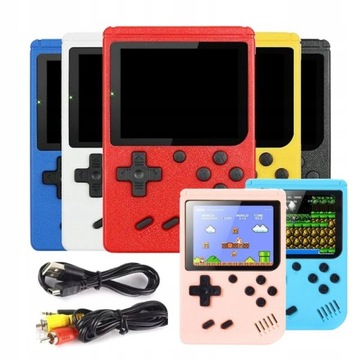 GAMEBOX PLUS 500 ИГР НА ВЫБОР ИЗ ПОРТАТИВНОЙ МИНИ-ИГРОВОЙ КОНСОЛИ с ЖК-дисплеем 1020 мАч