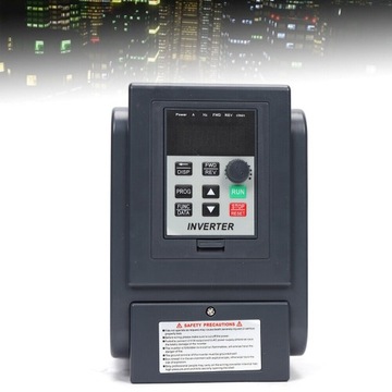 PRZETWORNICA CZĘSTOTLIWOŚCI 1-FAZOWY 220 0.75KW
