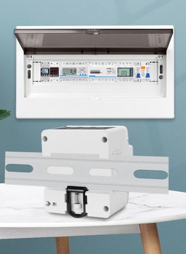 Счетчик текущей энергии, 3-фазное, 2-стороннее фотоэлектрическое реле, 80 А, ЖК-дисплей, Wi-Fi TUYA