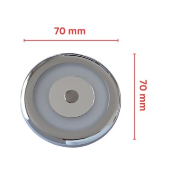 Светодиодная лампа 12V 24V Встроенный регулятор яркости Camper Yacht Chrome
