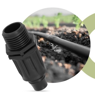 PE СОЕДИНИТЕЛЬ 16x3/4 GZ НАЖИМНЫЙ QJ СОЕДИНИТЕЛЬ ВОДЯНОГО ШЛАНГА ДЛЯ ПОЛИВНОЙ ЛИНИИ