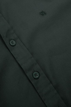 Рубашка для мальчика, зеленая, 122 Coccodrillo