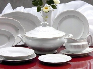 B014 GOLD LINE Блюдо для соуса МАРИЯ ТЕРЕЗА ФАРФОР