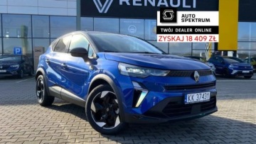 Renault Captur II Crossover Facelifting 1.0 TCe Eco-G 100KM 2024 Renault Captur techno TCe 100 Eco-G ZYSKAJ 18 409 ZL z DODATKOWA GWARANCJA
