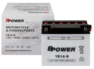 Akumulator BPower YB16-B 19Ah 240A