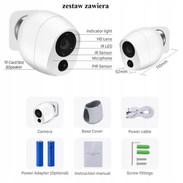 WIFI КАМЕРА С АККУМУЛЯТОРОМ, 100% БЕСПРОВОДНОЕ ОБНАРУЖЕНИЕ_`_`!!