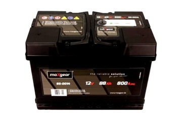 AKUMULATOR 12V 88AH 800A L - 278X175X190 Z OCZKIEM KONTROLNYM MAXGEAR