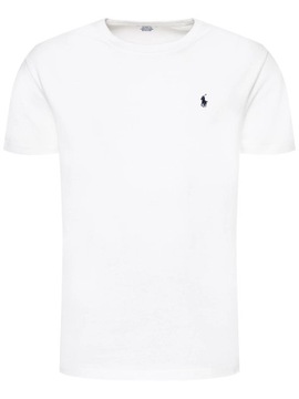 KOSZULKA T-SHIRT MĘSKA BIAŁA POLO RALPH LAUREN ROZMIAR M