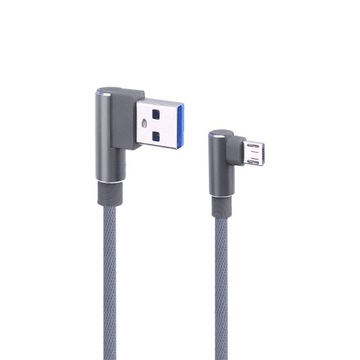 KABLE DO ŁADOWANIA KĄTOWY KABEL USB