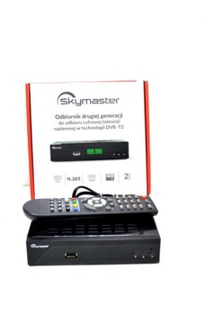 SKYMASTER STB M265 DVB-T/T2 Full HD тюнер Черный