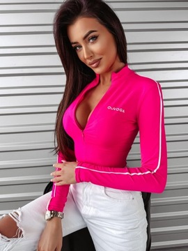 Боди OLAVOGA CLOSE амарантового цвета - M