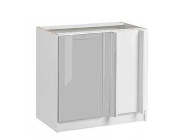 ecoModel Szafka stojąca DPP105/65 Lewa Szary Połys