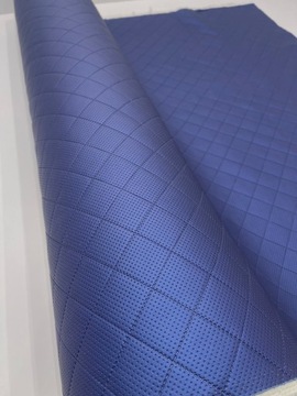 Темно-синий GTS 5x5 Перфорированная экокожа SOFT Обивка автомобиля для авто