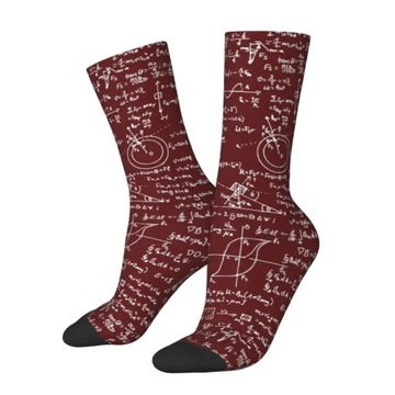 Skarpetki Czysta matematyka Nerd męskie damskie ciepła moda fizyka