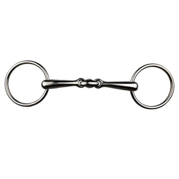 Wędzidło York anatomiczne podwójnie łamane 14 mm 13,5cm