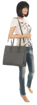 Elegancka torba Torebka Damska worek shopper h8961