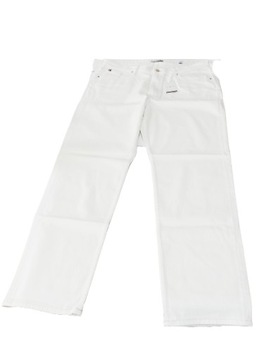 Spodnie jeansy Tommy Hilfiger ecru W36xL32 E8E5