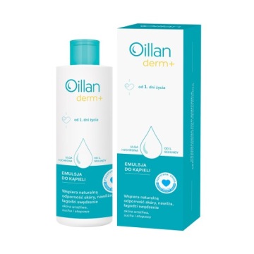 Oillan - DERM+ - Емульсія для купання - 400 мл