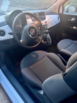 Fiat 500 II Hatchback 3d 1.2 69KM 2010 Fiat 500 1.2 Benzyna 69KM Niski przebieg 80tys. km, Klima, Przegląd do 2027, zdjęcie 6
