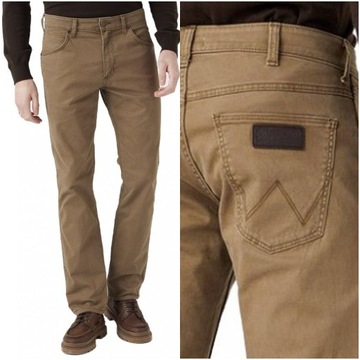 WRANGLER GREENSBORO MĘSKIE SPODNIE JEANS W33 L32