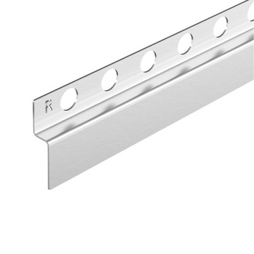 BALNEO LISTWA SPADKOWA PRZYŚCIENNA PRAWA 120cm INOX STAL NIERDZEWNA