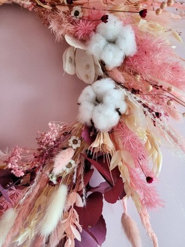 Венок, 100% сухой, ручная работа.