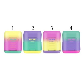 MILAN SUNSET двойная точилка для карандашей и мелков