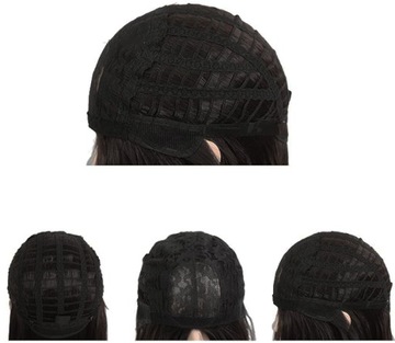 ПАРИК ЖЕНСКИЙ ДЛИННЫЙ ЧЕРНЫЙ ПРЯМЫЕ ИСКУССТВЕННЫЕ СИНТЕТИЧЕСКИЕ ВОЛОСЫ 65СМ БРЮНЕТКА