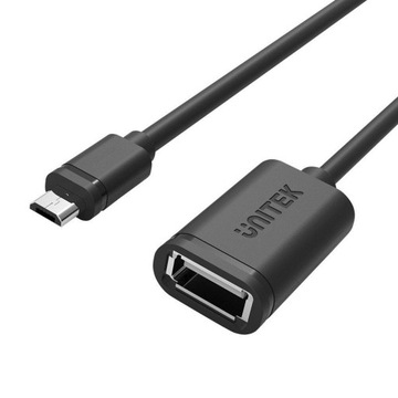 КАБЕЛЬ UNITEK OTG USB 2.0 AF НА MicroUSB BM