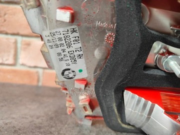 BMW 7 F01 F02 SVĚTLO PRAVÝ ZADNÍ PRAVÁ LED EVROPA W KRYT 7182206