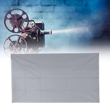 100-ДЮЙМОВЫЙ ПРОТИВОСВЕТОВОЙ ЭКРАН ПРОЕКТОРА Высокое качество изображения