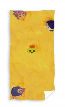 SUPERCIENKIE WŁÓKNO RĘCZNIK PLAŻOWY KĄPIELOWY PLAŻOWY 70X140 BRAWL STARS