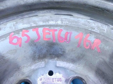 DISK OCELOVÝ MERCEDES EQC 6.5" X 16" 5X112 ET 60
