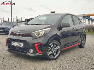 Kia Picanto III Hatchback 5d 1.0 MPI 67KM 2017 Kia Picanto GT-LINE GWARANCJA Kamera LED Navi Udok. przebieg Mozliwa zamia, zdjęcie 1