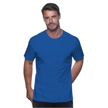 MŁODZIEŻOWY tshirt KOSZULKA bawełna chaber 2XL