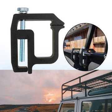 Zapasowy zacisk Camper Shell, czarny zacisk Topper do pojazdów ciężarowych