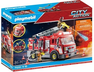 PLAYMOBIL 71233 WÓZ STRAŻACKI ŚWIATŁA DŹWIĘK