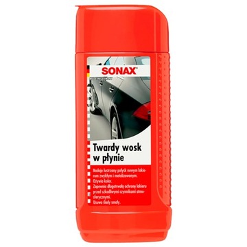 Wosk samochodowy 250 ml SONAX twardy wosk w płynie