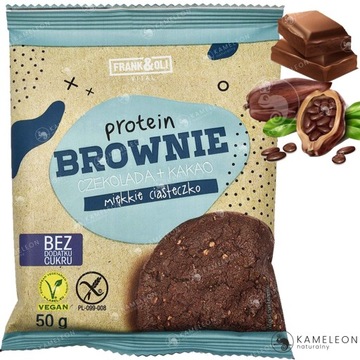 WEGAŃSKIE CIASTKA BEZ CUKRU GLUTENU MIX SMAKÓW 50g x10szt 500G 0,5KG