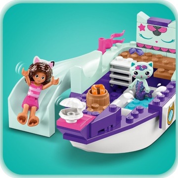 LEGO КОРАБЛЬ И СПА ГАБИ ГАББИ КУКОЛЬНЫЙ ДОМИК КОШКА ДОМ ЛОДКА НАБОР «РУСАЛКА»