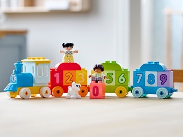 LEGO DUPLO 10954 ПОЕЗД С ЦИФАМИ, УЧАЩИЙСЯ СЧИТАТЬ 1,5+