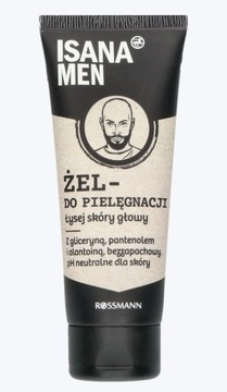 Żel do pielęgnacji łysej skóry głowy Isana Men