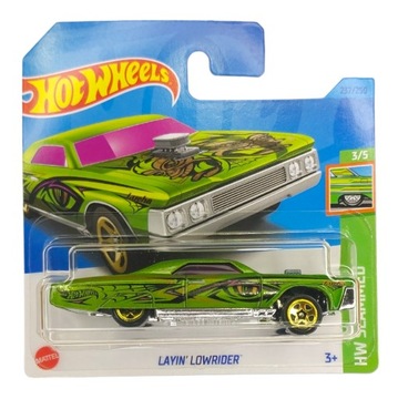HW Hot Wheels Layin' Lowrider Hw Slammed 2023