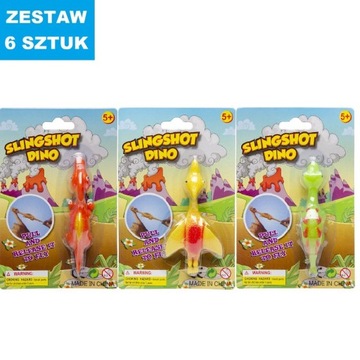 LATAJĄCY DINOZAUR - 6 szt.