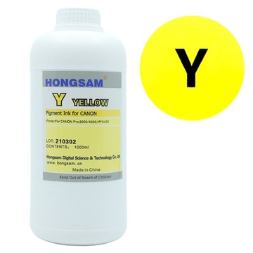 Tusz pigmentowy do Canon Pro Yellow 1L